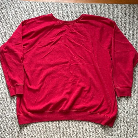 Torrid Red Graphic Sweatshirt - Picture 4 of 4